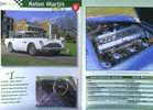 SCHEDA FICHE TECNICO STORICA CAR COLLECTION DEL PRADO ASTON MARTIN DB 5 - Motori