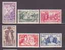 Océanie Exposition Internationale De Paris 1937 N°121/126 Neufs Et Charnieres - Unused Stamps