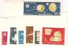 28848)libretto 1959 Serie Spazio Completa N°1571-77 - Nuovi - Postmark Collection