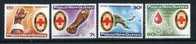 PAPUA NEW GUINEA 1980  Donation Of Blood  Cpl Set Of 4  Yvert  Cat. N° 393/96 Absolutely Perfect MNH ** - Théâtre