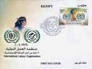 EGYPT / 2009 / 90th Anniversary Of International Labour Organisation / FDC / VF/ 3 SCANS . - Brieven En Documenten