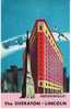 Indianapolis IN, Sheraton-Lincoln Hotel, Racing Theme On C1940s/50s Vintage Postcard - Otros & Sin Clasificación
