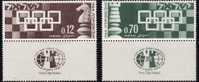 Israel 1964 Yvertn° 263-64 *** MNH Cote 35 FF Schaken échec Chesh - Unused Stamps (with Tabs)