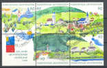 Liechtenstein 1999 Mi. 1195E-99E Block 16 Miniature Sheet Liechtensteiner Unterland - Used Stamps