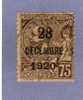 MONACO TIMBRE N° 49 OBLITERE BAPTEME DE LA PRINCESSE ANTOINETTE 75C BRUN OLIVE SUR CHAMOIS - Used Stamps