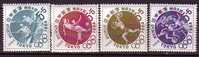 J2840 - JAPON JAPAN Yv N°778/81 ** OLYMPIADES - Unused Stamps