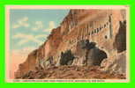 SANTA FE, NM - PREHISTORIC CLIFF DWELLINGS, PUEBLO OF PUYE - ANIMATED - - Santa Fe