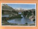 H244 Lac De Montsalvens Et Moléson, Gruyère.Cachet Broc 1950 Vers Uccle-Bruxelles. Perrochet 527 - Broc