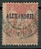 FRANCE ALEXANDRIA - 1899 TABLET 50c Red - Altri & Non Classificati