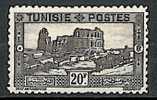 FRENCH COLONIES - TUNIS 20f Brown - Altri & Non Classificati