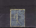 FRANCE 25c Bleu 1903-24 N°132 - Used Stamps