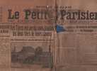 LE PETIT PARISIEN 13 03 1917 - BAGDAD - CHAMPAGNE - CONSEIL MUNICIPAL DE PARIS ... - Le Petit Parisien