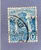MONACO TIMBRE N° 76 OBLITERE SERIE ARMOIRIES EFFIGIES ET VUES - - Used Stamps