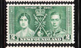 Newfoundland 1937 Coronation Issue Omnibus 2c MNH - 1908-1947