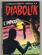 Diabolik (Astorina 1977) Anno XVI° N. 6 - Diabolik