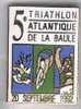 5eme Triathlon De La Baule  20 Septembre 1992 - Atletismo