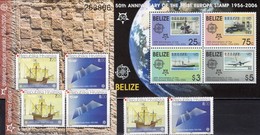 EUROPA Stamp On Stamps 2006 Belize Block 102, Kroatien 734/5,ER+ Bl.27 ** 60€ Hojitas Blocs S/s Sheets M/s Bf CEPT - Belize (1973-...)