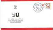 ROMANIA 2009 Cover 90 YEARS CLUB UNIVERSITY CLUJ. Volley Ball - Volleyball