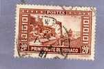 MONACO TIMBRE N° 120 OBLITERE LA MONTEE DU PALAIS - - Used Stamps