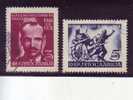 REBELLION IN MACEDONIA-SET-MIRCE ACEV-NATIONAL HERO-YUGOSLAVIA-1951 - Used Stamps