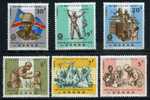 REPUBLIC Of CONGO 1965 Army  Cpl Set Of 6 Yvert Cat. N° 605/10  Absolutely Perfect MNH ** - Ungebraucht