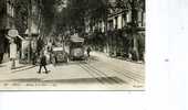 06 - NICE -AVENUE DE LA GARE  ANIMATION - VOITURE ANCIENNE -TRAMWAY BEAU PLAN  N127 LL - Transport (rail) - Station