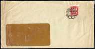 Deutschland Deutsches Reich Michel Nr. 357 10 Pf. Reichsadler Auf Fenster-Brief - Einzelfrankatur Mannheim 17.5.1924 - Otros & Sin Clasificación