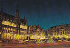 Bruxelles Grand'Place La Nuit - Brüssel Bei Nacht