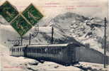 SUPERBAGNERES - Le Plateau En Hiver. Arrivée Du Funiculaire - Superbagneres