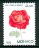 MONACO, 1992, N° 1840** (Yvert Et Tellier) Exposition Philatelique De Gênes, Fleurs, Roses - Andere & Zonder Classificatie