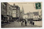 Ref 146 - BRIE-COMTE-ROBERT - Place Du Marché - SUPERBE Carte Animée De 1908 -  Scan Du Verso - Brie Comte Robert