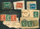 ● FRANCIA - Usati Su Frammenti  - Lotto  N. 1509 - Used Stamps