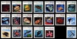 (003-06) Palau  Marine Life / Vie / Fische / Poissons / Fishes 20 Values  ** / Mnh  Michel 9-19 // 105 - Palau