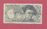 Billet De Banque Nota Banknote Bill 50 Cinquante Francs Maurice Quentin De La Tour FRANCE 1991 - 50 F 1976-1992 ''Quentin De La Tour''