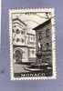 MONACO TIMBRE N° 258 OBLITERE PLACE SAINT NICOLAS 3F NOIR * - Gebraucht