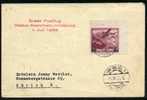 Erste Postflug VADUZ-Altenrhein-Innsbruc K 1 Juli 1935   Schone Brief Belle Lettre - Aéreo