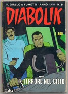 Diabolik (Astorina 1978) Anno XVII° N. 8 - Diabolik