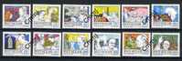 1984 - VATICANO - VATIKAN - Sass. 755/766 - I Viaggi Del Papa - MNH - Stamps Mint - Unused Stamps