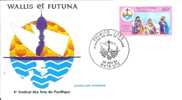 FDC 595  WALLIS Et FUTUNA  N° 321  FESTIVAL ARTS Du PACIFIQUE - FDC