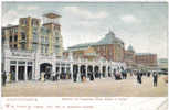 SCHEVENINGEN HOLLAND Boulevard Met Palacehotel Oranje Gallerij En Kurhaus PALAGE HOGEL Circa 1905 - Scheveningen