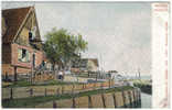 MARKEN HOLLAND Havenbuurt WATERFRONT HOMES IN THE CLOSE Circa - 1905 - Marken