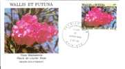 FDC 601  WALLIS Et FUTUNA  N° 351  FLEURS De LAURIER ROSE - FDC