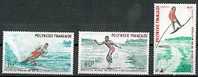 FRENCH COLONIES - POLYNESIA WATER SKIING - Wasserski