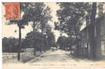 Carte Postale Ancienne Saint Fargeau Ponthierry - Route De La Gare - Saint Fargeau Ponthierry