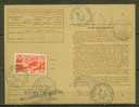 FRANCE PA  N° 27 Obl. S/carte D´abonnement  (rare) - 1927-1959 Briefe & Dokumente