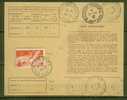 FRANCE PA  N° 19 Obl. S/carte D´abonnement  (rare) - 1927-1959 Covers & Documents