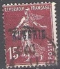 Algérie 1925 Michel 26 O Cote (2005) 1.00 Euro Semeuse Cachet Rond - Used Stamps