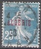 Algérie 1924 Michel 10 O Cote (2005) 0.30 Euro Semeuse Cachet Rond - Oblitérés