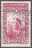 Algérie 1937 Michel 131 O Cote (2005) 0.40 Euro Exposition Universelle Paris Pavillon D'Algérie Cachet Rond - Used Stamps