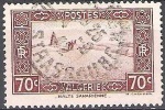 Algérie 1938 Michel 141 O Cote (2005) 0.40 Euro Halte Saharienne Cachet Rond - Oblitérés